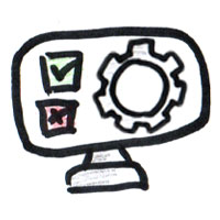 Icon Test und Qualität